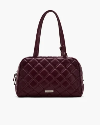 El bolso doble de cuero acolchado El bolso doble de cuero acolchado