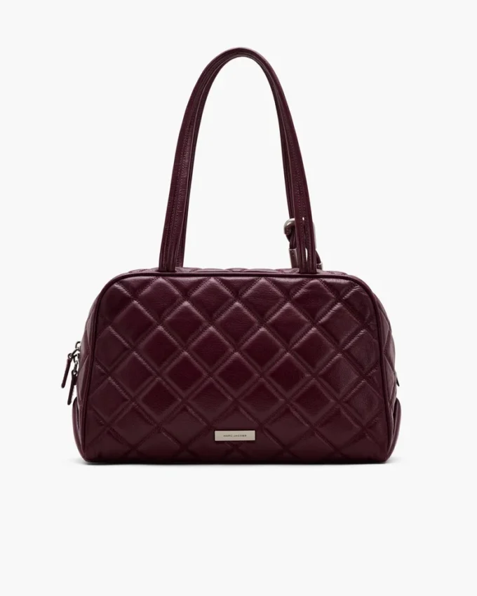 El bolso doble de cuero acolchado El bolso doble de cuero acolchado