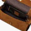 El bolso grande Dual de ante
