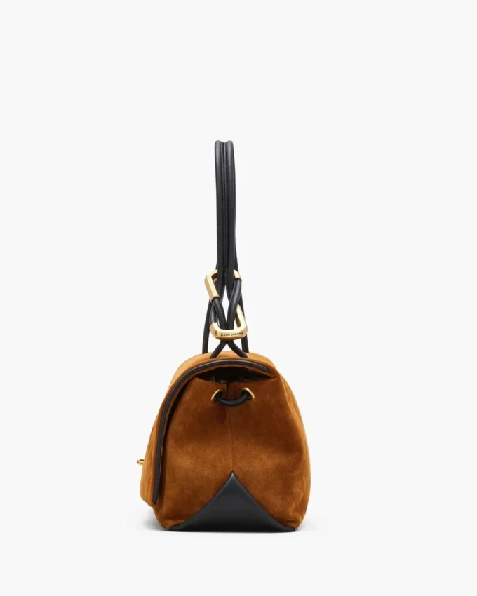 El bolso grande Dual de ante