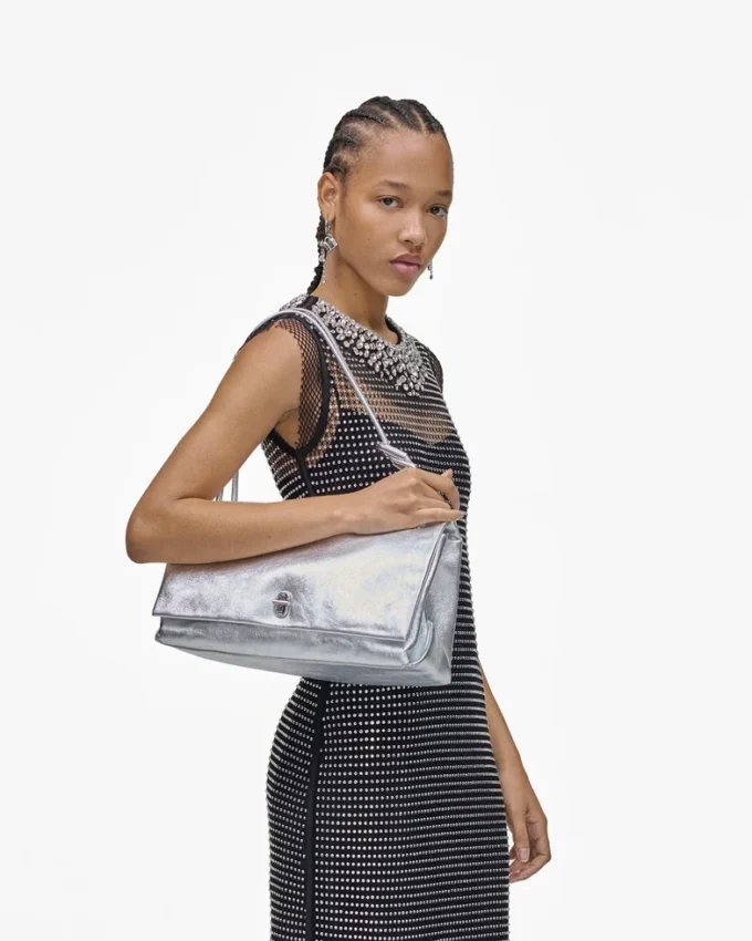 El bolso metálico grande Dual El bolso metálico grande Dual