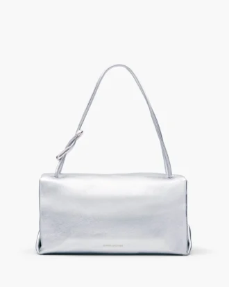 El bolso metálico grande Dual