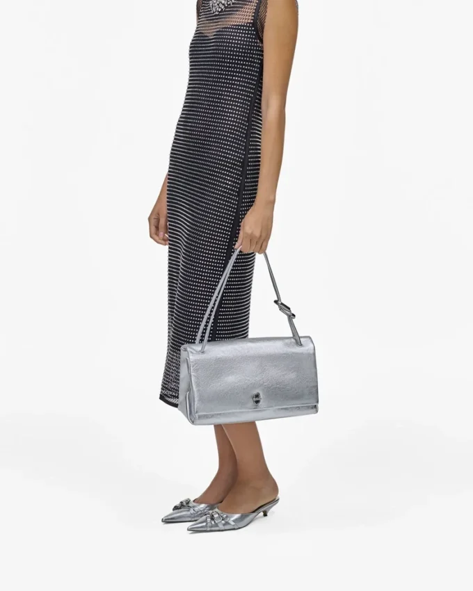 El bolso metálico grande Dual El bolso metálico grande Dual