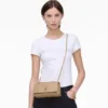 El bolso mini con doble cadena