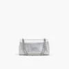 El bolso mini con doble cadena metálica El bolso mini con doble cadena metálica