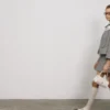 Chaqueta de tweed a cuadros