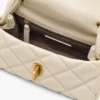 El bolso mini dual acolchado El bolso mini dual acolchado