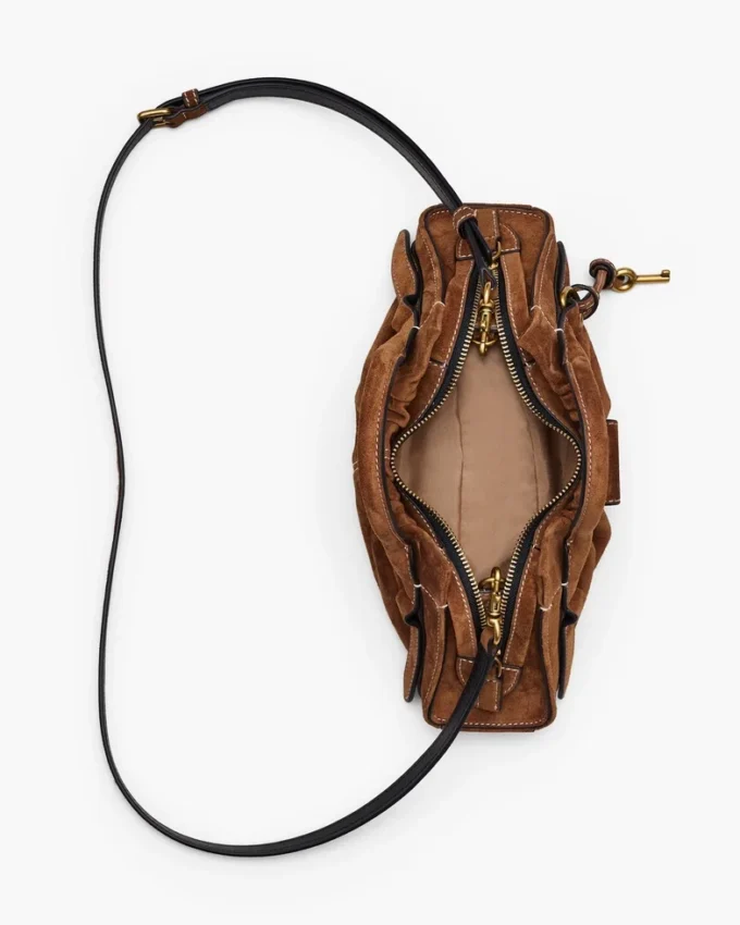 El bolso pequeño Cristina de ante