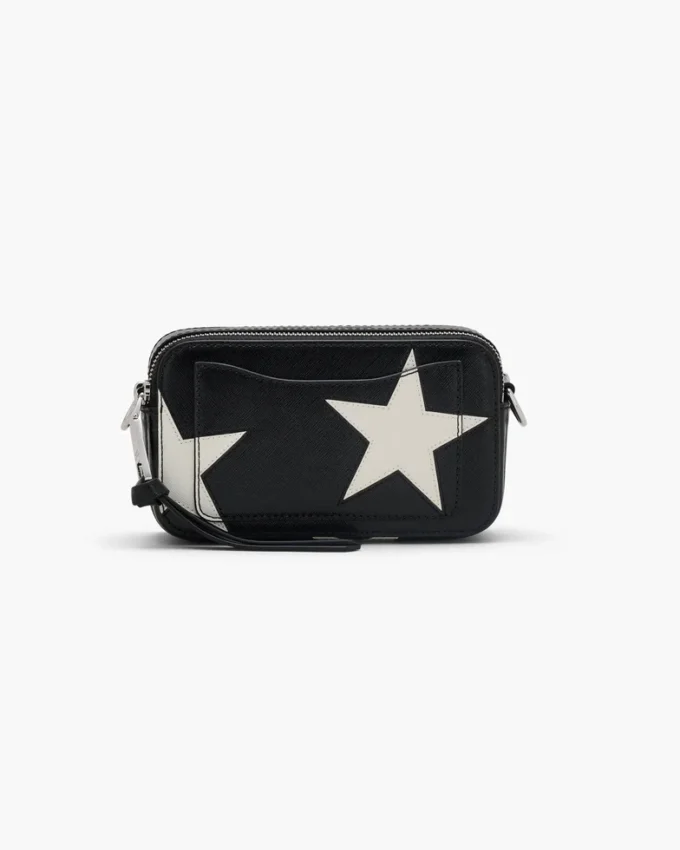 El bolso Snapshot de cuero con parche de estrellas