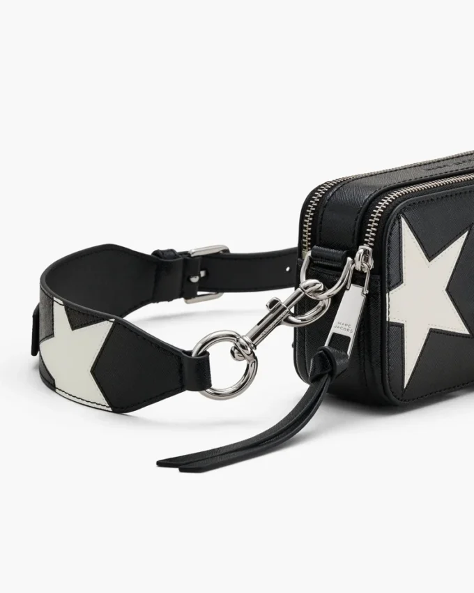 El bolso Snapshot de cuero con parche de estrellas