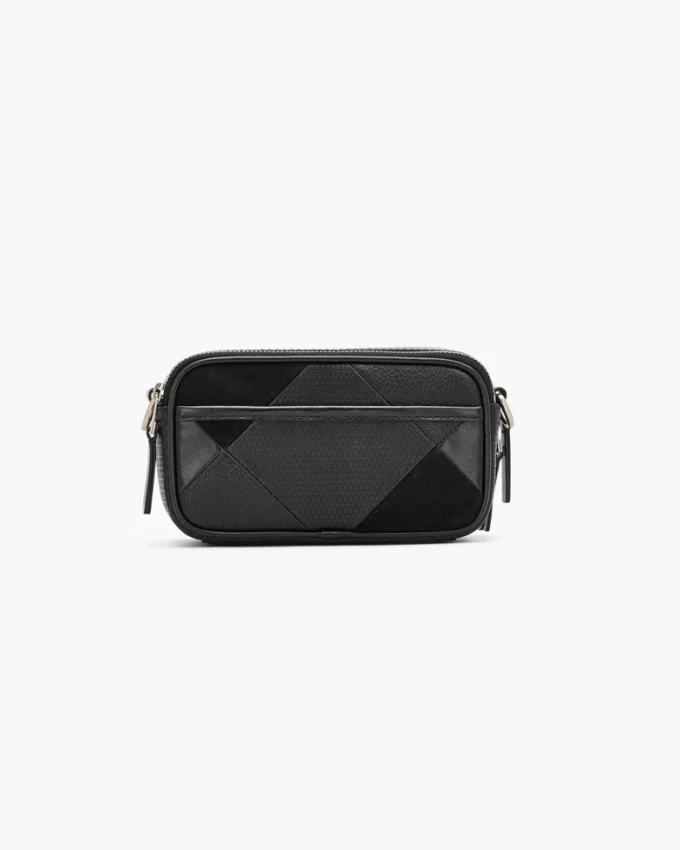 El bolso The Snapshot de ante con patchwork