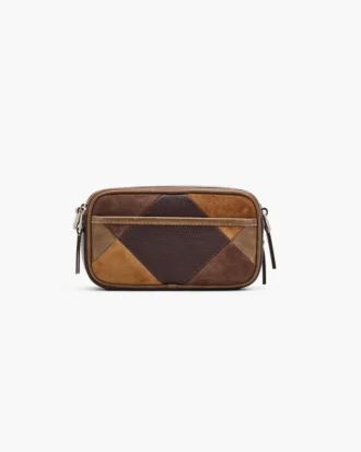 El bolso The Snapshot de ante con patchwork