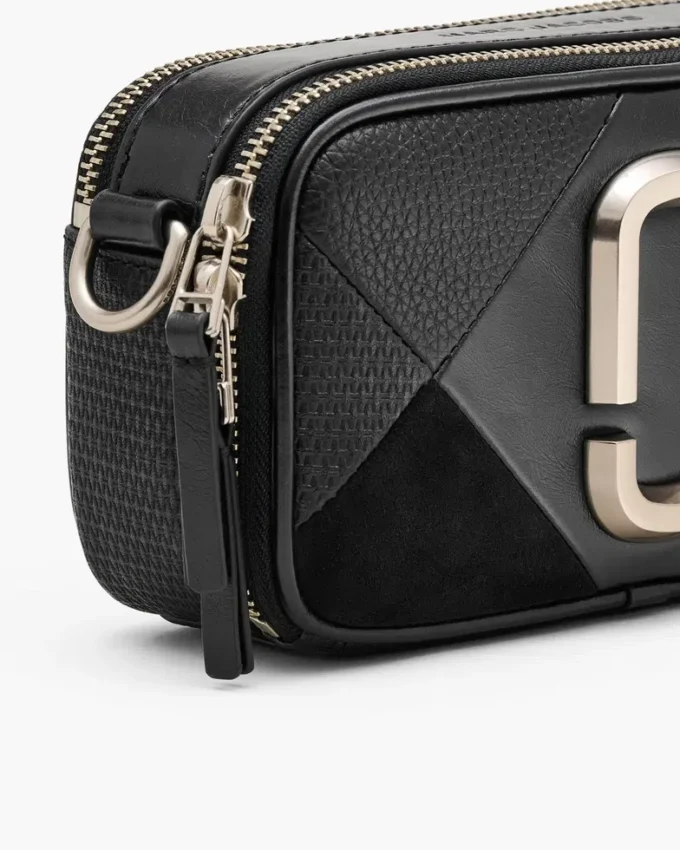 El bolso The Snapshot de ante con patchwork