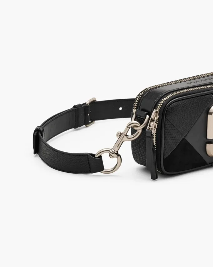 El bolso The Snapshot de ante con patchwork