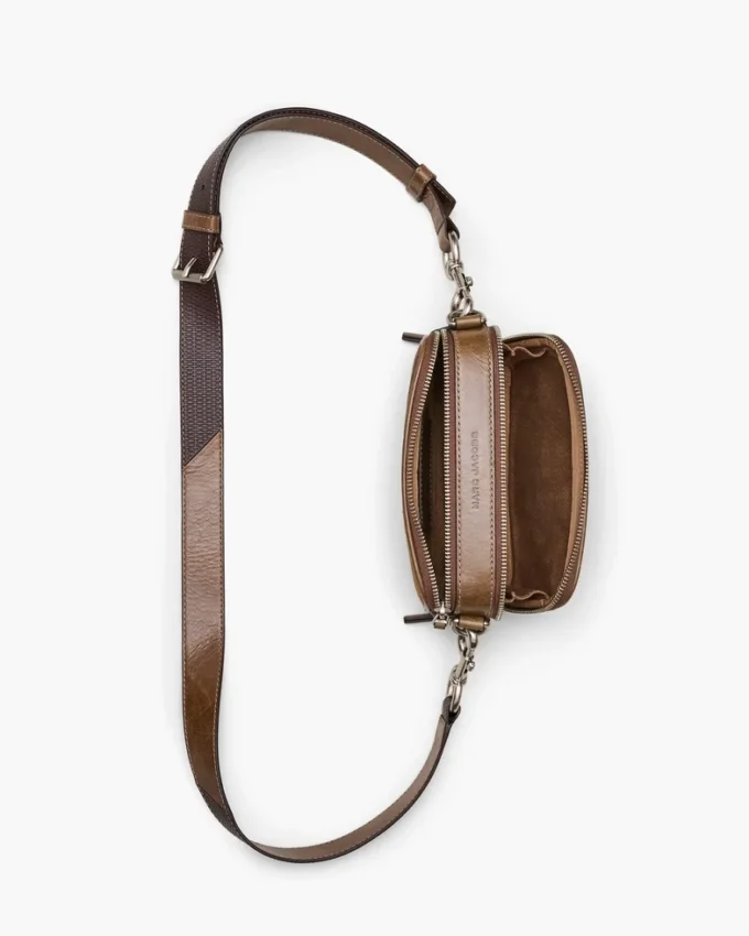 El bolso The Snapshot de ante con patchwork