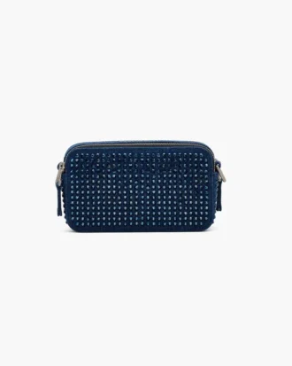 El bolso The Snapshot de denim con cristales