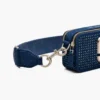 El bolso The Snapshot de denim con cristales El bolso The Snapshot de denim con cristales