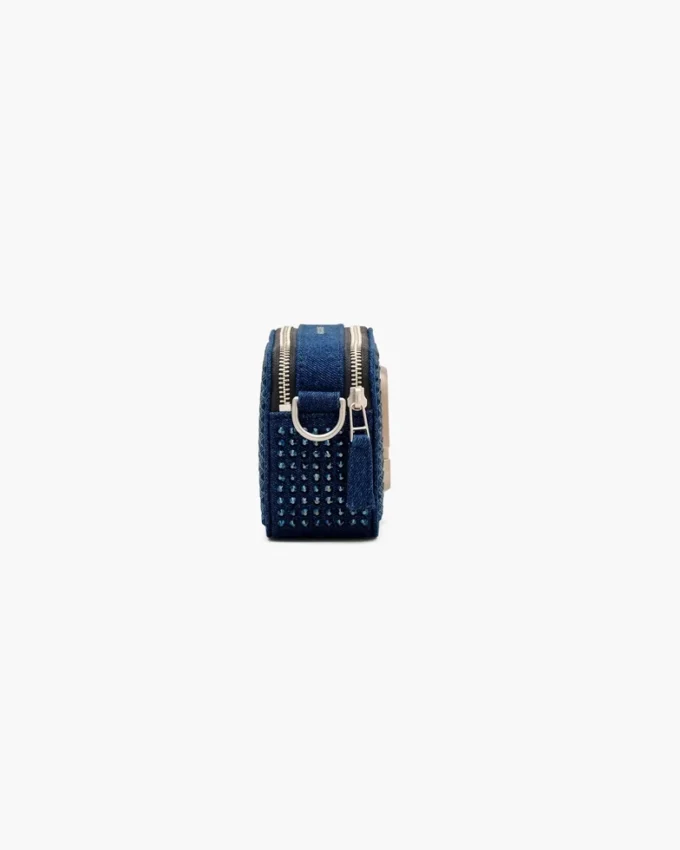 El bolso The Snapshot de denim con cristales El bolso The Snapshot de denim con cristales
