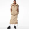 El chaleco acolchado oversize