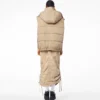 El chaleco acolchado oversize