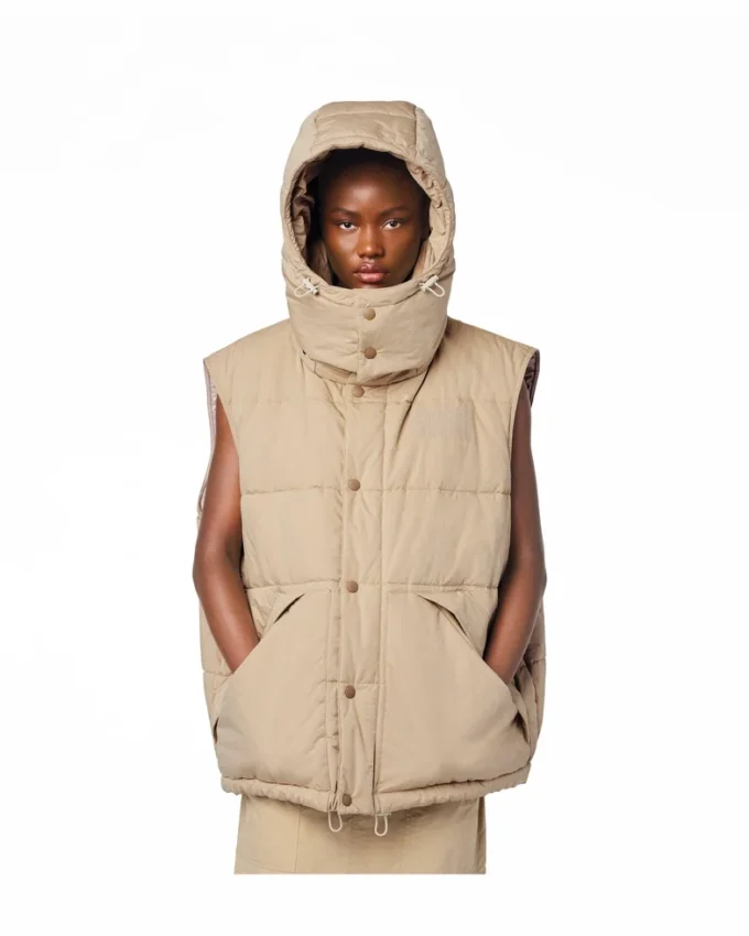El chaleco acolchado oversize