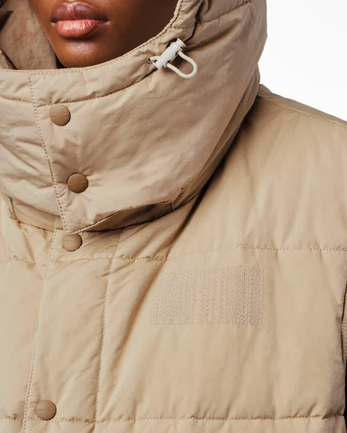 El chaleco acolchado oversize