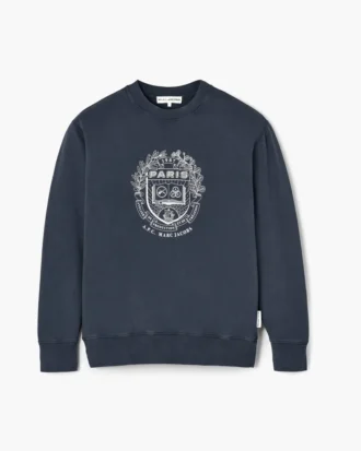 El jersey de cuello redondo A.P.C. X Marc Jacobs para hombre Paris
