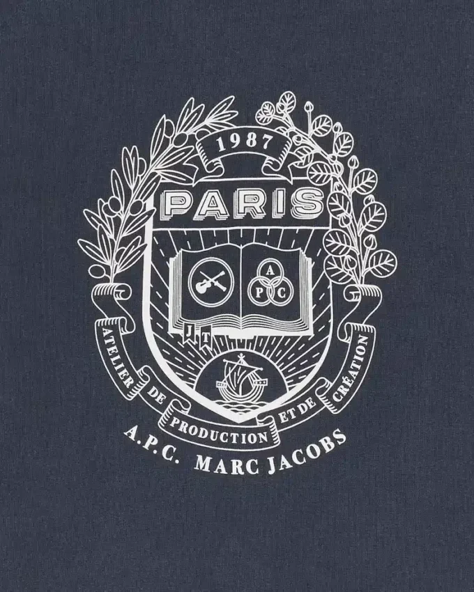 El jersey de cuello redondo Shrunken Paris de A.P.C. X Marc Jacobs