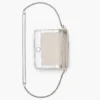 El mini bolso con cadena de cuero metalizado El mini bolso con cadena de cuero metalizado