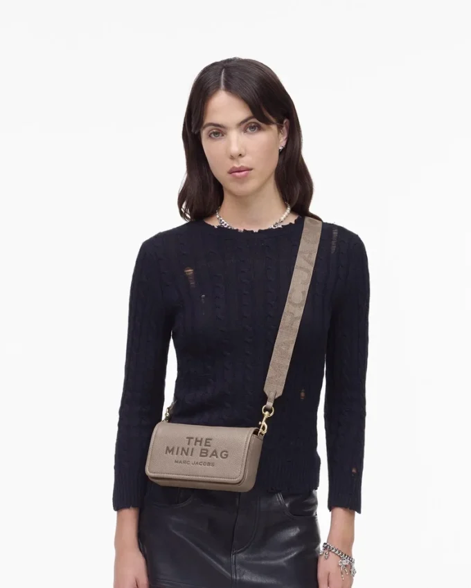 El mini bolso de cuero