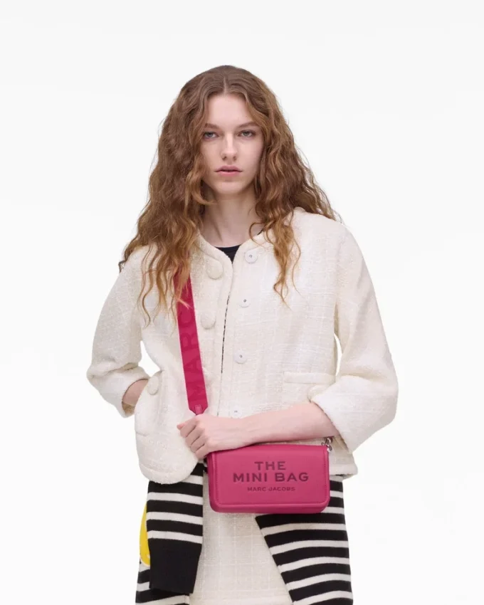 El mini bolso de cuero