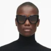 Gafas de sol cuadradas con aberturas The J Marc
