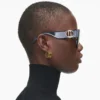 Gafas de sol cuadradas con aberturas The J Marc