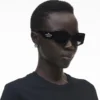 Gafas de sol cuadradas con forma de ojo de gato
