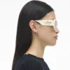 Gafas de sol cuadradas con forma de ojo de gato
