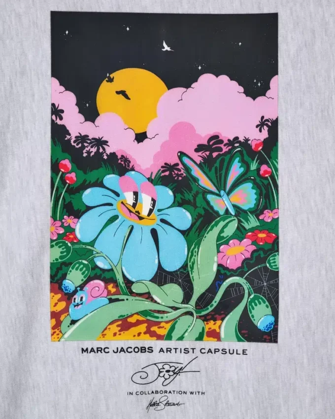 Hattie Stewart X Marc Jacobs Sudadera con capucha Garden