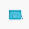 La mini cartera compacta de cuero