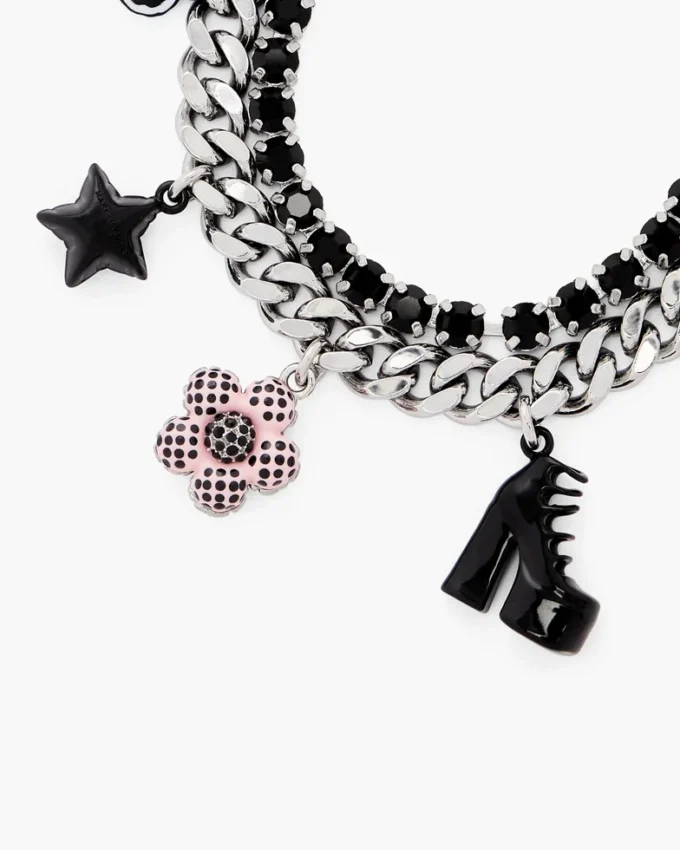 La pulsera con charms Mini Icon Dot