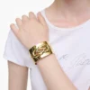 La pulsera Dual Statement Cuff