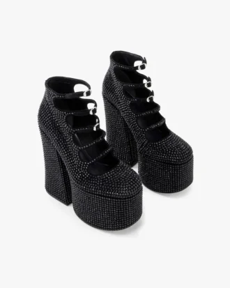 Las botas tobilleras Kiki con pedrería