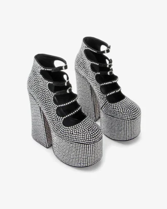 Las botas tobilleras Kiki con pedrería