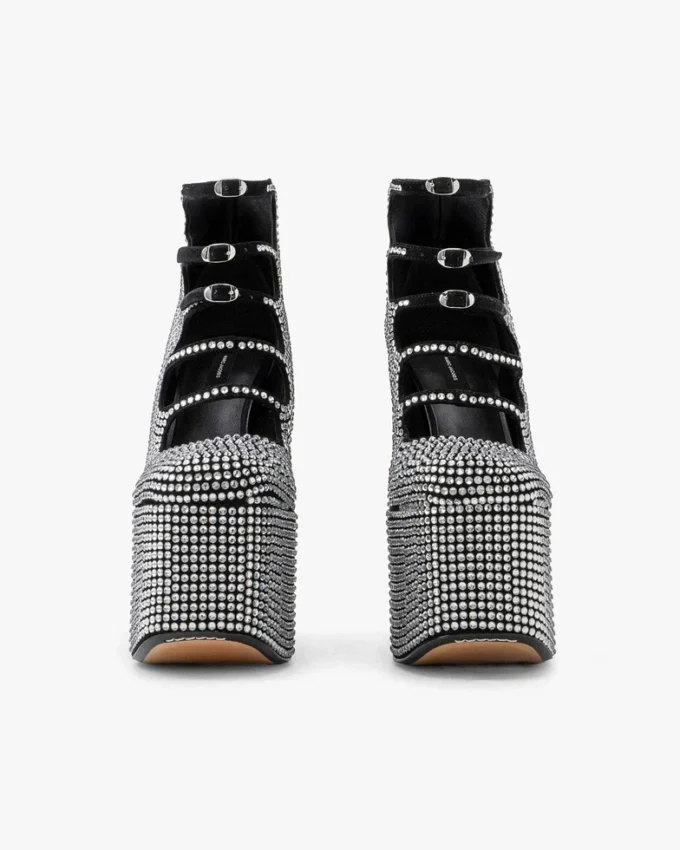 Las botas tobilleras Kiki con pedrería
