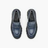 Los mocasines Frankie de denim descolorido