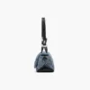 Mini bolso bandolera doble de denim acolchado Mini bolso bandolera doble de denim acolchado