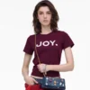 Mini bolso Trinket Charm Denim Dual Chain