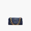 Mini bolso Trinket Charm Denim Dual Chain