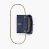 Mini bolso Trinket Charm Denim Dual Chain