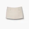Minifalda de tweed