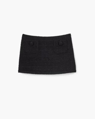 Minifalda de tweed