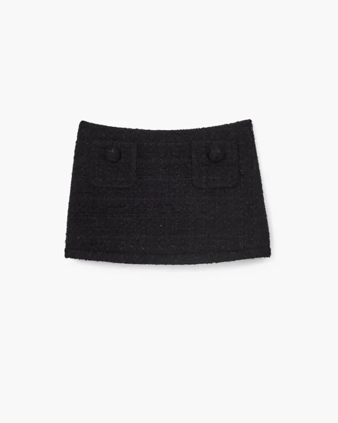 Minifalda de tweed